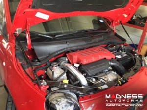 FIAT 500 Hood Lift Kit - Polished